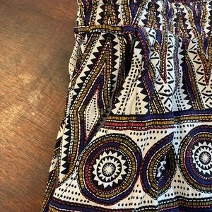 Maxi knit skirt with pockets